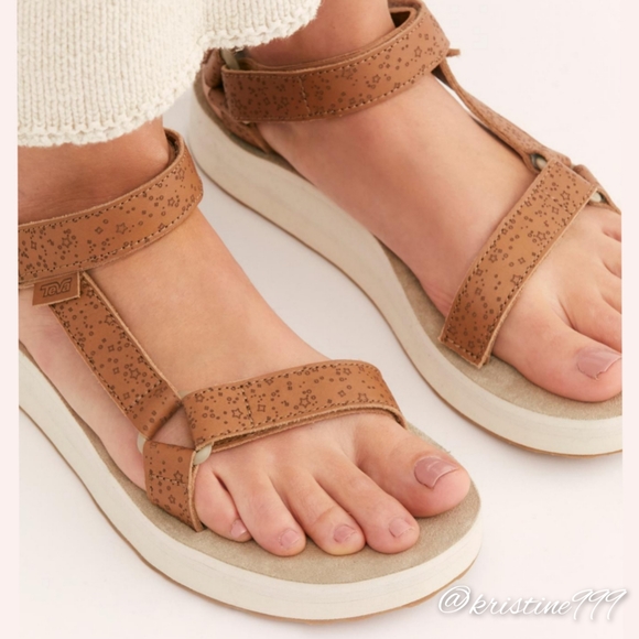 Teva x Free People Midform Leather Sandal - Picture 3 of 7